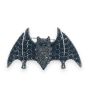 Diamante bat brooch with genuine crystal stones in Black Diamond and Jet .

Sold as a pack of 3 

Size approx 5 x 3.5 cm .