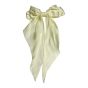 Large satin bow French clips.