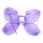 Girls butterfly wings, bopper and wand set with iridescent hearts and glitter detail.