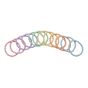 Super stretch, snag free small hair elastics.
In assorted pastel colours.
