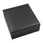 Black Vintage C-clip Leatherette Box