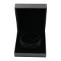 Black Vintage C-clip Leatherette Box