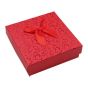 NEW SIZE
Heart print design universal card boxes with Black flock coated foam inner and satin bow on the outside.
Measures approx 9cm x 9cm x 3cm
Available in a choice of colours.
Pack of 12.
*Jewellery not included.
