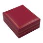 Red Leatherette Pendant Box