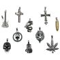 Mens and boys pendants.
In assorted styles, sizes and colours.
