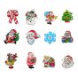 Flashing novelty Christmas themed brooches.
In assorted styles, sizes and colours.
