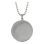 Stainless steel plain oval dog tag pendant.
Perfect for personalised engraving.
