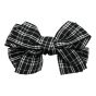 Tartan fabric bow concords.
