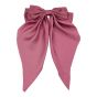 Large Satin Bow French clips