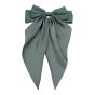 Large Satin Bow French clips