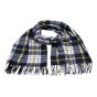 Unisex super soft tartan scarves with tassels
