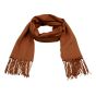 Super soft feel plain pashmina scarves with tassels.
