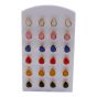 Assorted colour teardrop earrings stand

Measuring approx. : 1 cm

Pack of 3 