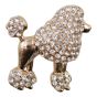 Diamante Gold Dog Brooch with crystal stone

Measuring approx.: 4 cm x 4 cm

Pack of 3