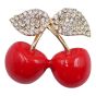 Daimante Cherry Brooch

Measuring approx.: 3.5 cm x 3.5 cm

Pack of 3