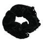 Black velvet scrunches with genuine AB crystal stones

Pack of 12