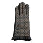 Ladies Winter Stretch geometric Design winter Glove