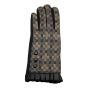 Ladies Winter Stretch geometric Design winter Glove