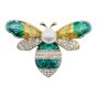 Diamante Bee brooch with imitation pearl

Measuring approx. 5.5 cm x 3.5 cm

Pack of 3 or 4 assorted