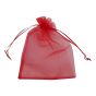 Extra extra large, organza downstring bags in Red.
Measuring approx 16.5cm x 22cm (16cm x 17cm usable space inside).
Pack of 12.