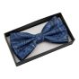 Boxed Paisley Bow Tie