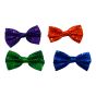 Gents bow ties decorated with sequin.
Measuring approx 12.5cm x 6.5cm.
Pack of 12 assorted.