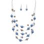 Bead Necklace & Earring Set