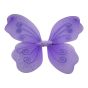 Girls butterfly lilac wings with glitter and faux fur details.
Wings measuring approx 46cm x 49cm.
Pack of 3.