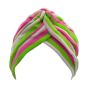 Ladies striped fashion turbans.
Available in a choice of colours.
All one size.
Sold as Pack of 3.