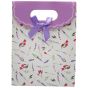 Floral design gift bags with a satin bow and velcro fastening.
In 4 assorted designs and colours.
