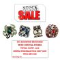 265 Assorted Brooches with Crystal Stones