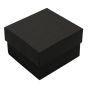 Black Card Bangle Box with Acetate 