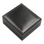 Black Leatherette Earring Box