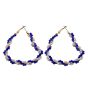 Twisted Pierced Hoop Earrings