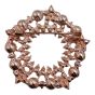 Diamante and Pearl Star Brooch