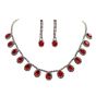 Venetti Diamante Necklace & Pierced Drop Earring Set