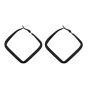 Acrylic Spectator Pierced Hoop Earrings