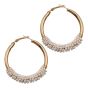 Beaded Hoop Earrings