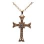 XXL Diamante Cross Pendant