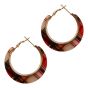 Tartan Pierced Hopp Earrings