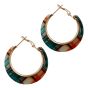 Tartan Pierced Hopp Earrings