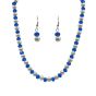 Venetti Pearl & Crystal Bead Necklace & Pierced Drop Earring Set