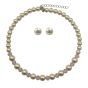 Venetti Pearl Necklace & Earring Set