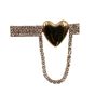 Diamante Love Bar Brooch