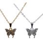 Diamante Butterfly pendant