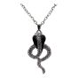 XXL Diamante Snake Pendant