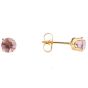 Studex Gold plated stainless steel, sensitive June birthstone stud earrings with Alexandrite cubic zirconia stones.
Sensitive range are hypo-allergenic and ideal for sensitive ears.
Measuring 5mm in diameter.
