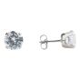 Studex stainless steel, sensitive stud earrings with Clear cubic zirconia stones.
Sensitive range are hypo-allergenic and ideal for sensitive ears.
Measuring 8mm in diameter.
