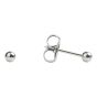 Girls studex tiny tips, stainless steel ball stud earrings.
Sensitive range are hypo-allergenic, sterilised and ideal for sensitive ears.
