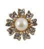 Diamante & Pearl Mini Brooch (approx.35p Each)